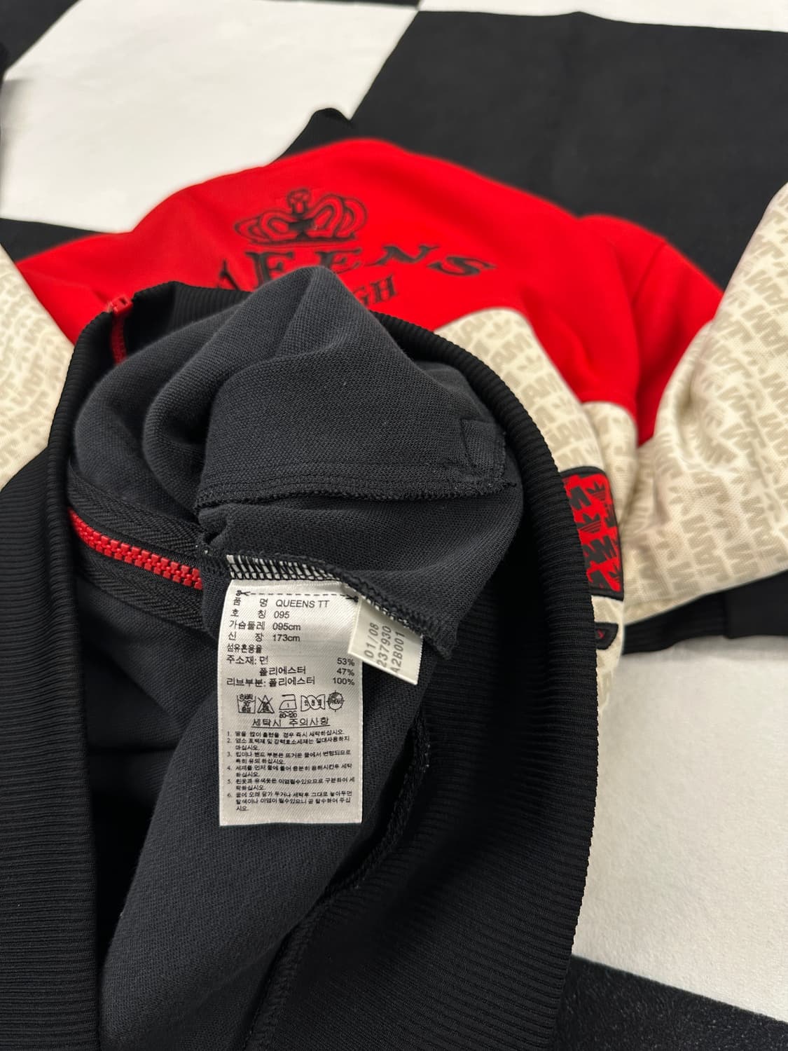 잼 퀸즈 보로 트랙탑 저지 아디다스  상품이미지5