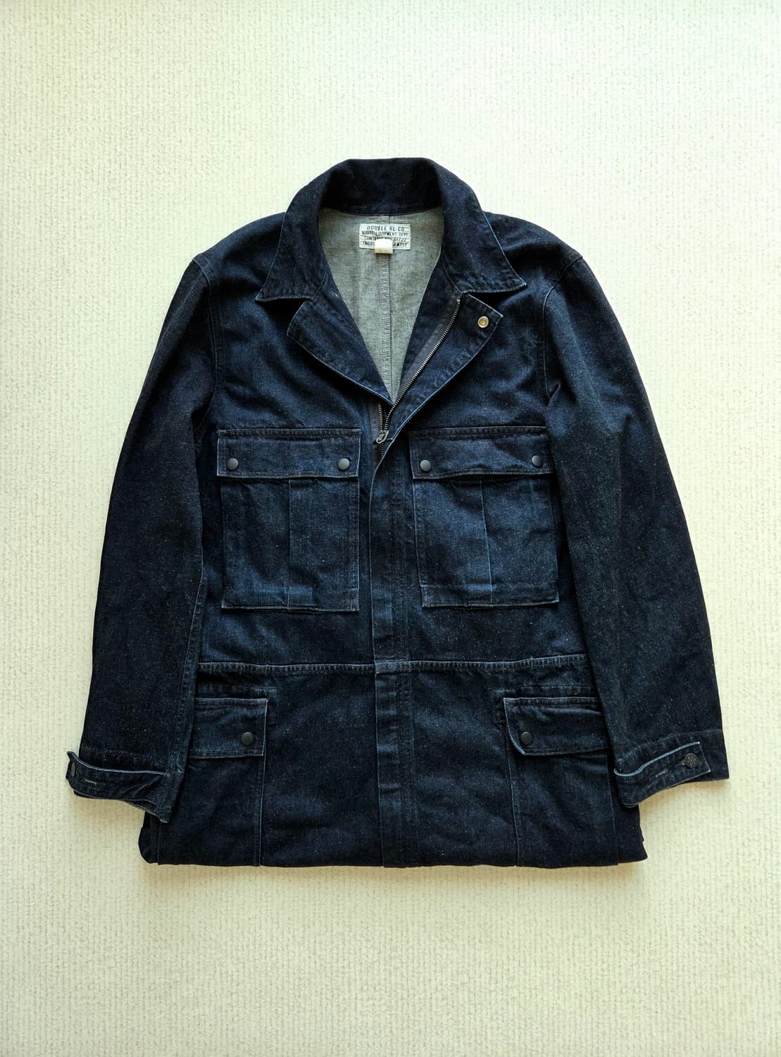 RRL 더블알엘 데님 워시드 점프슈트 상품이미지4