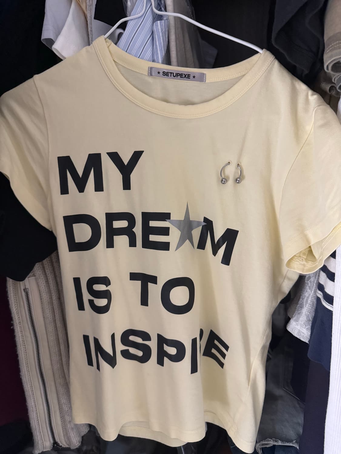 셋업엑스이 반팔티 상품이미지2