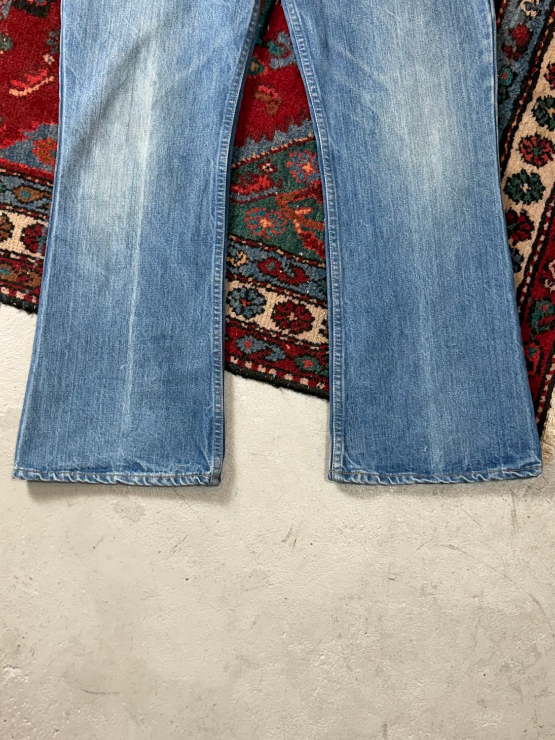 70's USA Made 빈티지 리바이스 646 벨바텀 부츠컷 오렌지탭 상품이미지7