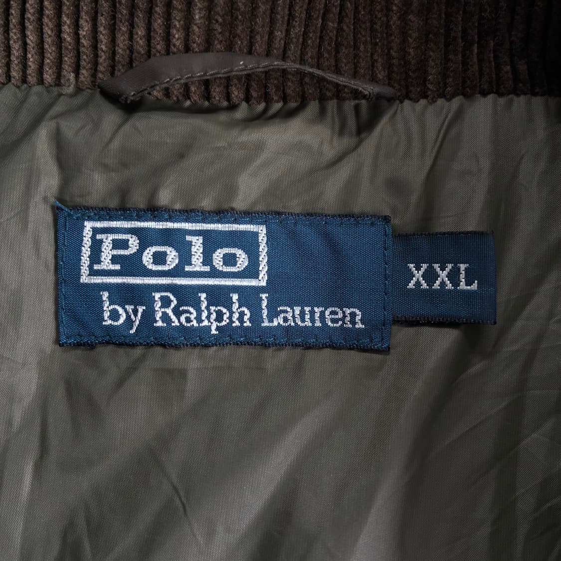 Polo 폴로 랄프로렌 올리브 코듀로이 퀼티드 캠튼 2-way 자켓 상품이미지5
