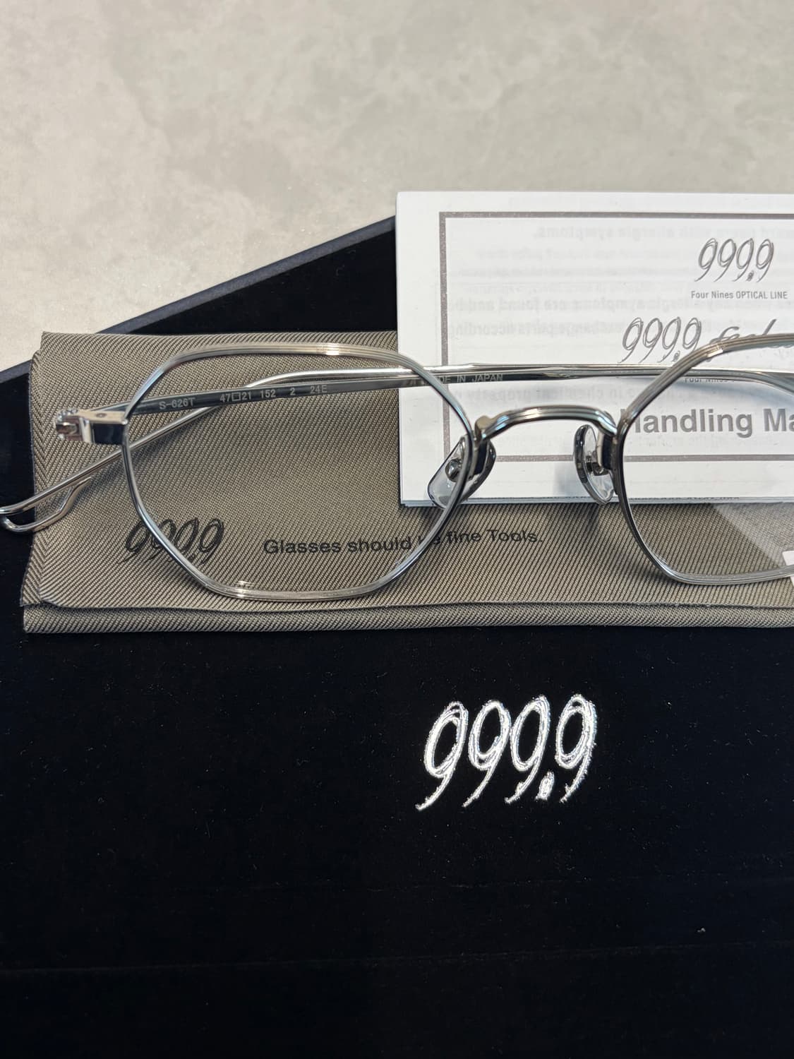 새상품) 포나인즈 999.9 S626T 안경 상품이미지3
