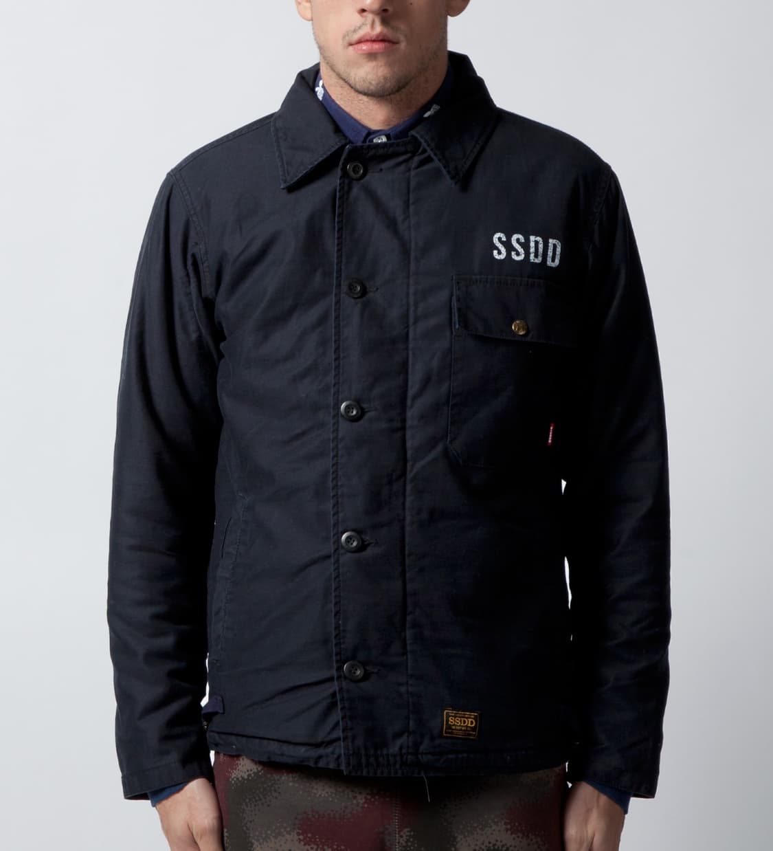 2013 FW FUCT SSDD 퍽트 네이비 데크 자켓 XL 상품이미지10