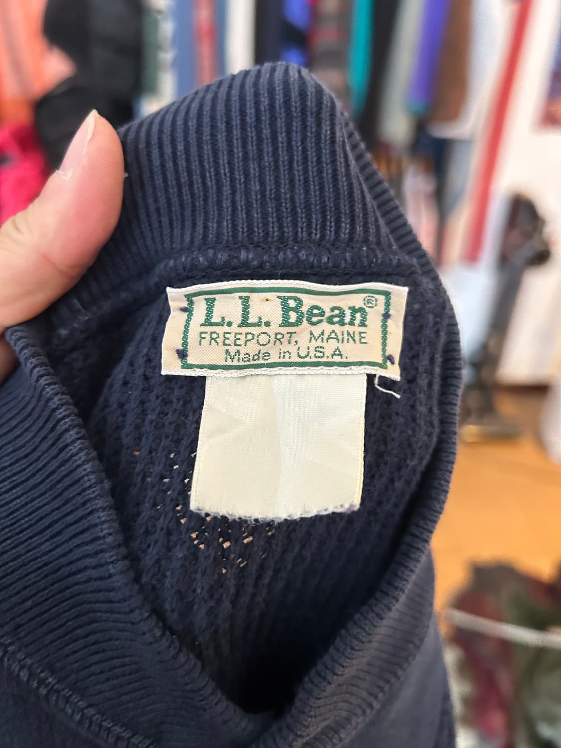 80‘s LL.Bean 엘엘빈 풀오버스웨터 상품이미지5