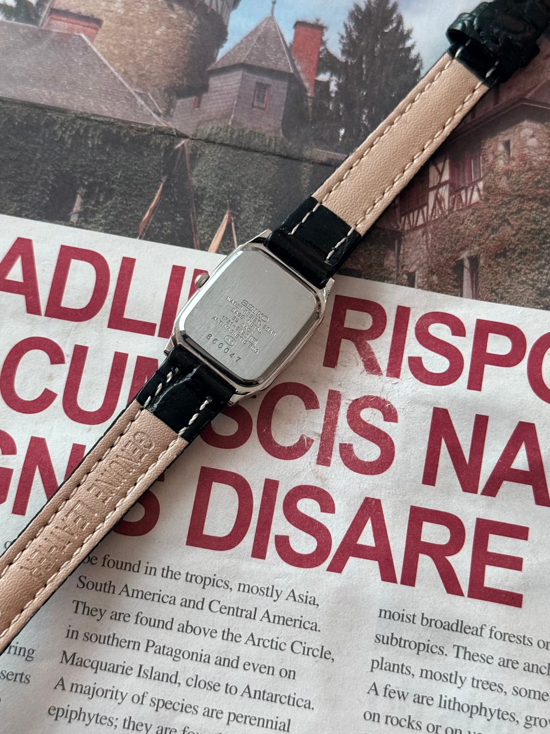 세이코 Seiko 쿼츠 스퀘어 스피릿 레이디스 상품이미지3