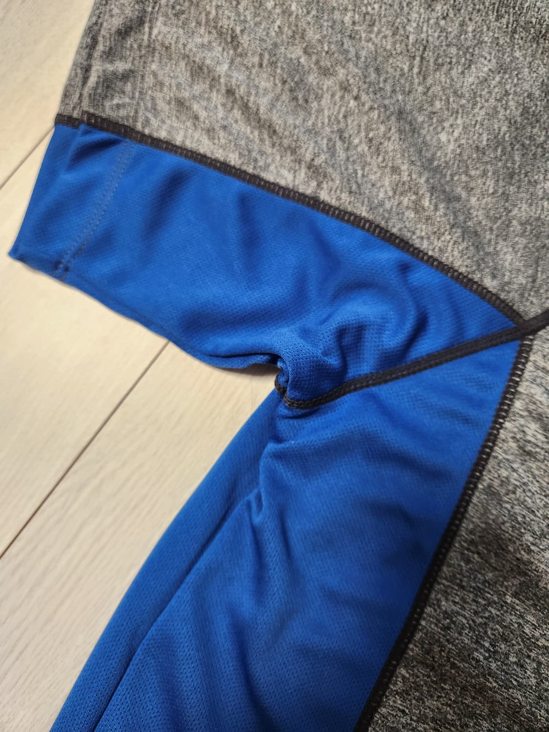 택 새상품) 컬럼비아 블루 그레이 aerocool 기능성 반팔 아노락 사 상품이미지6