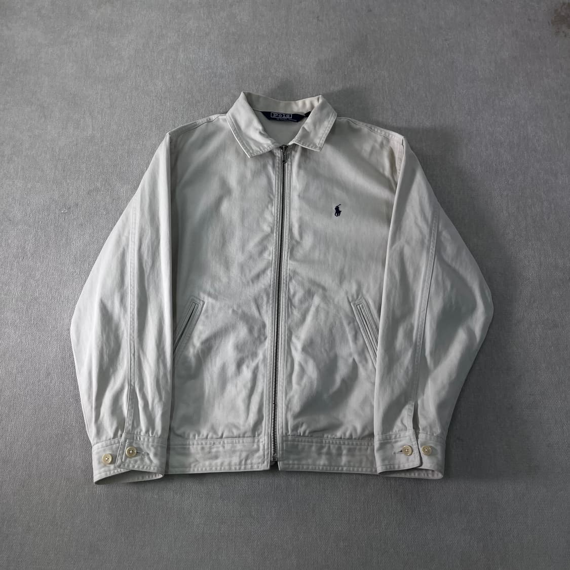 100 폴로랄프로렌 베이지 블루종 자켓 상품이미지1