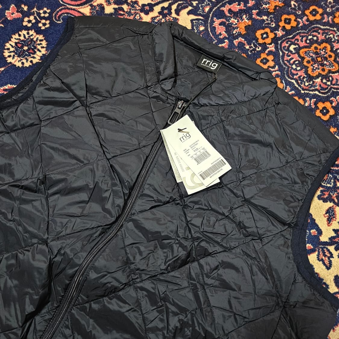 (새상품)리그(rrig) 유러피안 라이트 다운 경량 패딩 베스트 110 상품이미지2