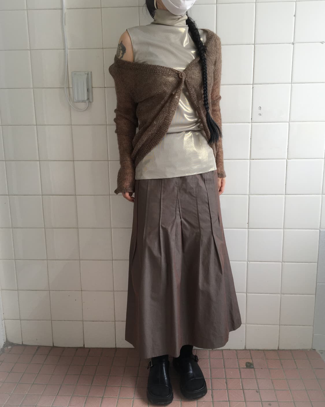 Woolen knit cardigan 상품이미지5