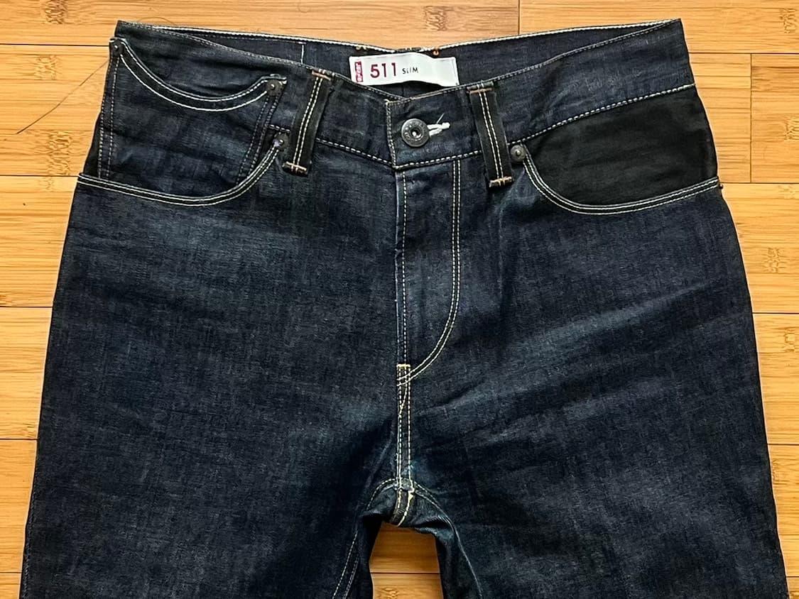 리바이스 511 데님팬츠 W34 L33 상품이미지3