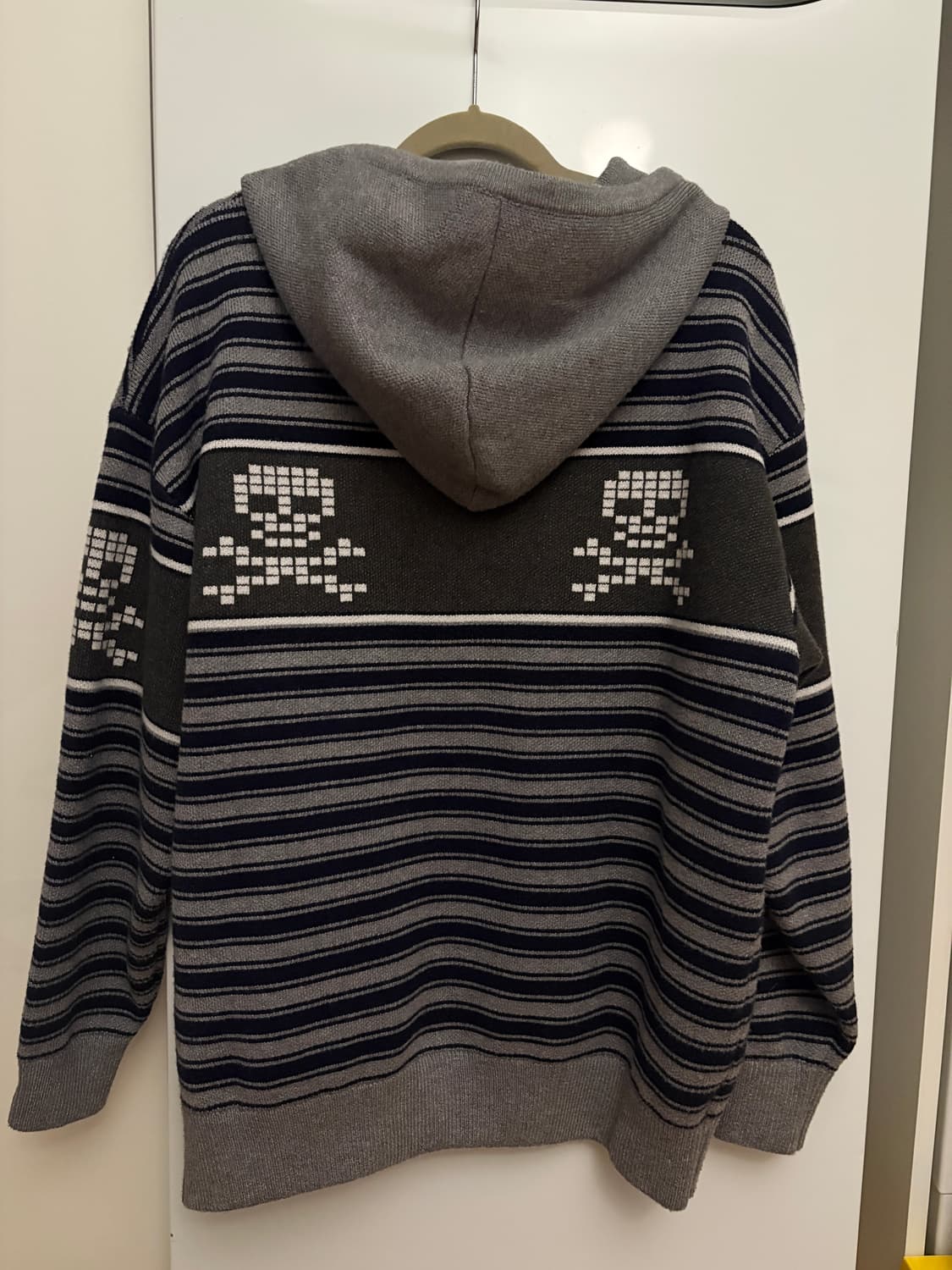 [L] NIGHT LAB 니트집업 상품이미지3