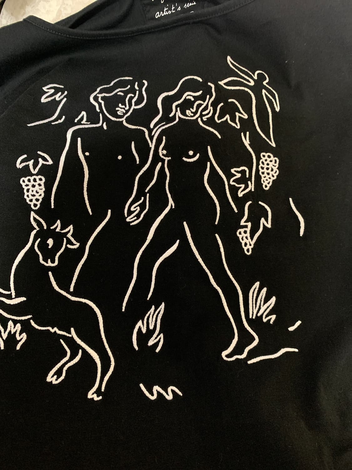 아네스베 롱 티셔츠 원피스 상품이미지3