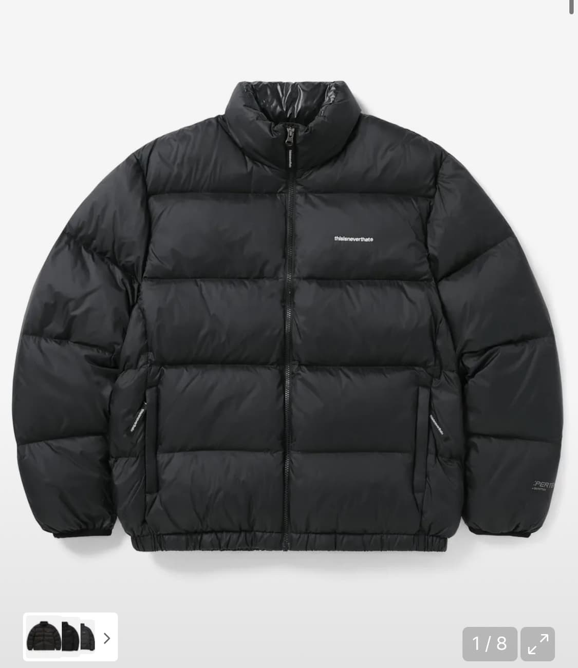 디스이즈네버댓 패딩 xs 퍼텍스 상품이미지1