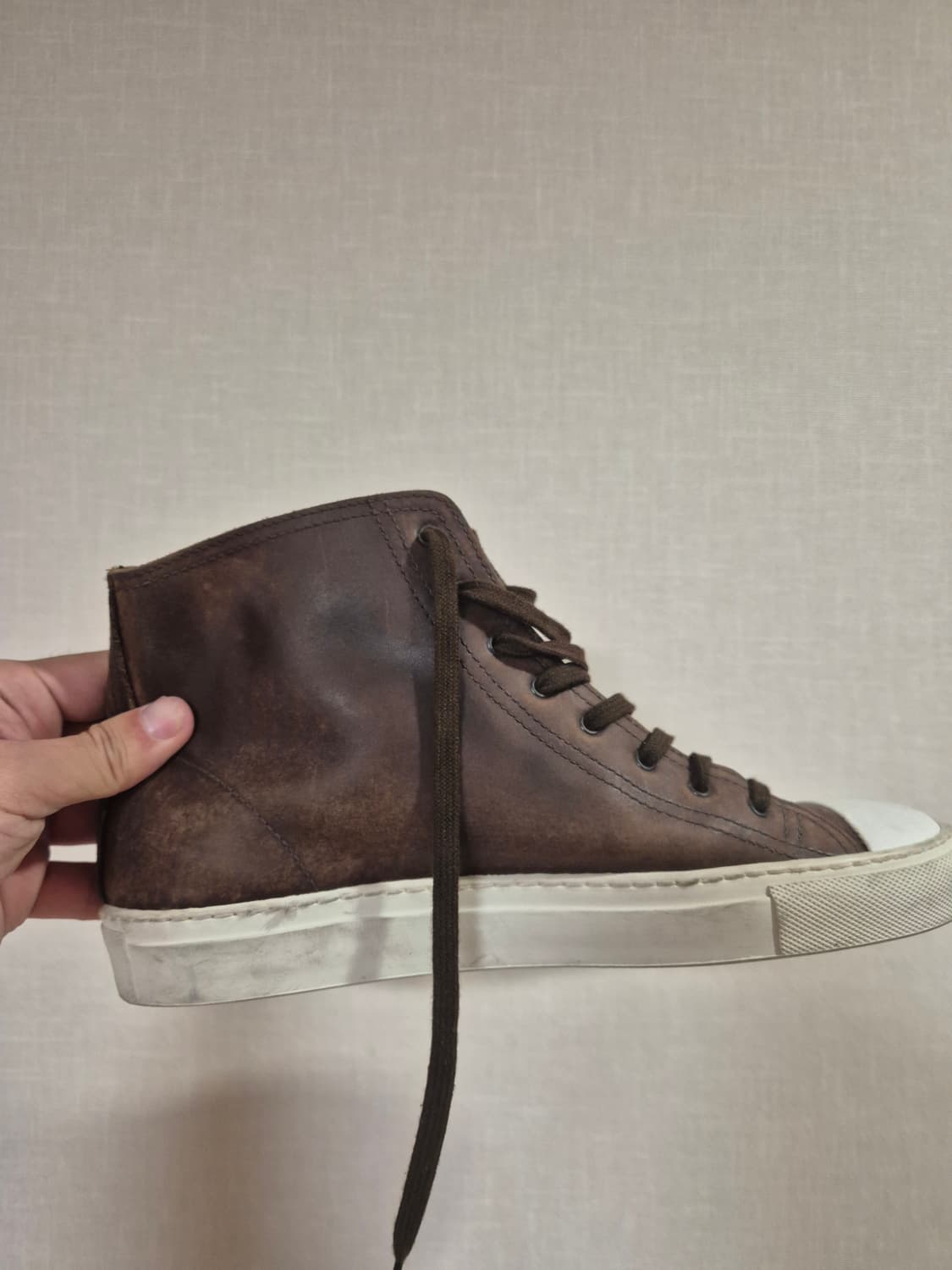 [265] 커먼프로젝트 레더 하이탑 상품이미지4