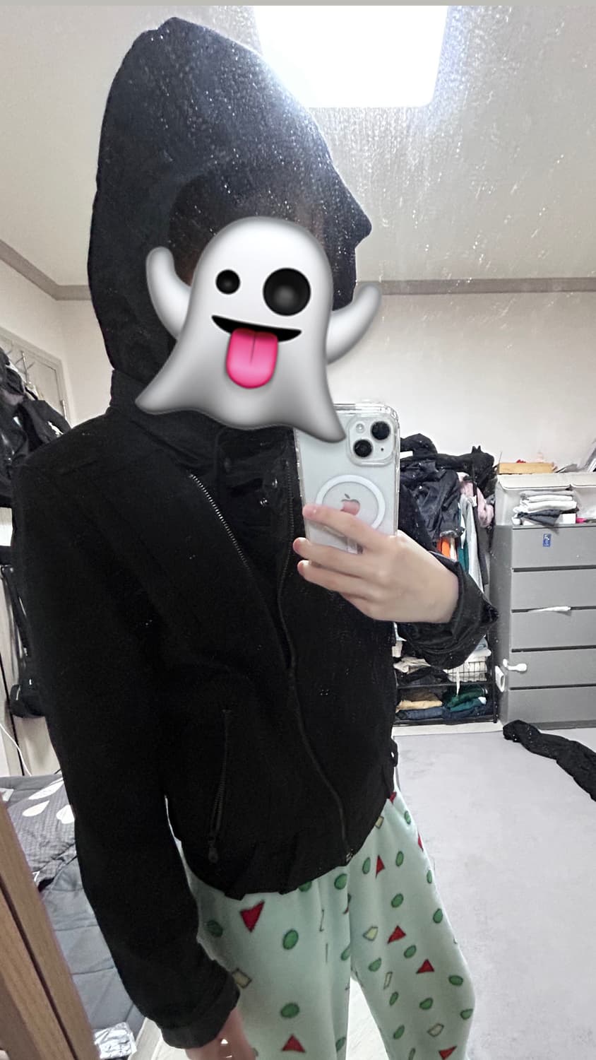 빈티지 사선 후드 자켓 상품이미지1