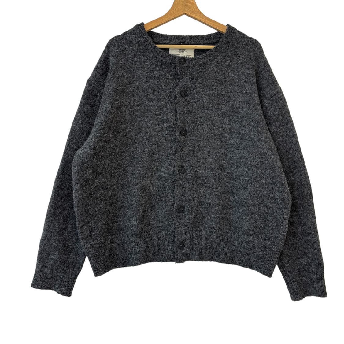 카네이테이 라운드넥 가디건 상품이미지1