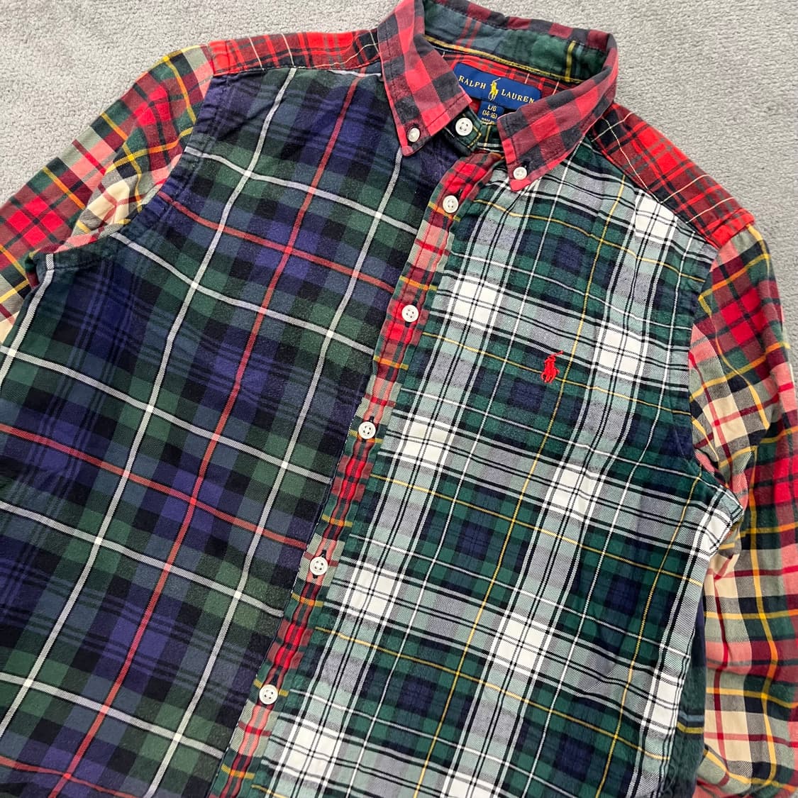 L 폴로 랄프로렌 멀티 체크 셔츠 상품이미지2