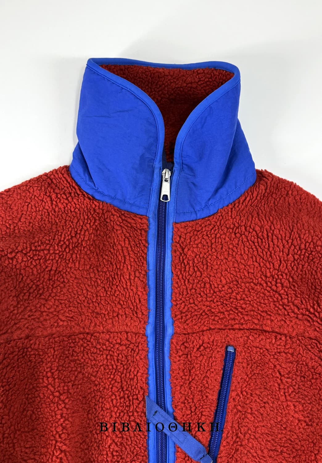 컬러 블럭 후리스 투웨이 자켓 상품이미지2