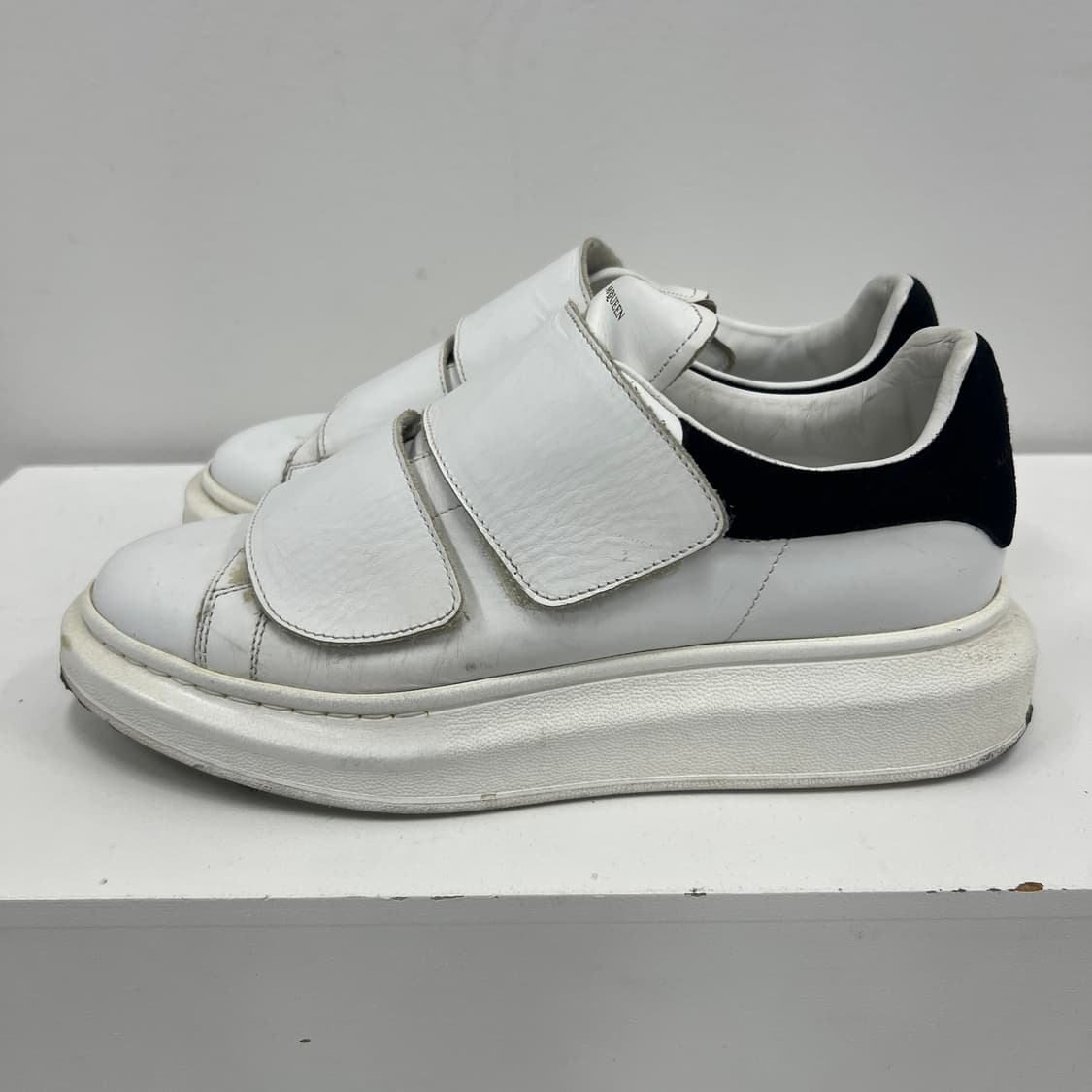 알렉산더 맥퀸 오버솔 벨크로 스니커즈 40 상품이미지5