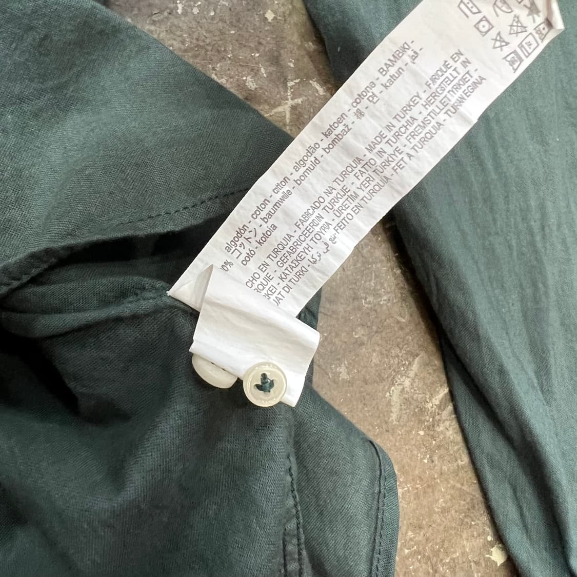 XL) ZARA 자라 차이나 칼라 셔츠 남방 상품이미지5