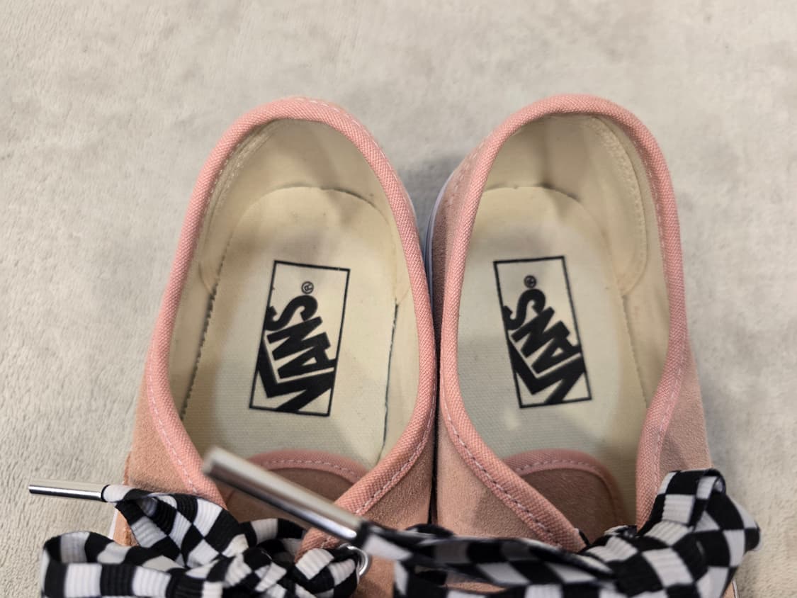 반스 키높이 어센틱 핑크 스니커즈 230 상품이미지6