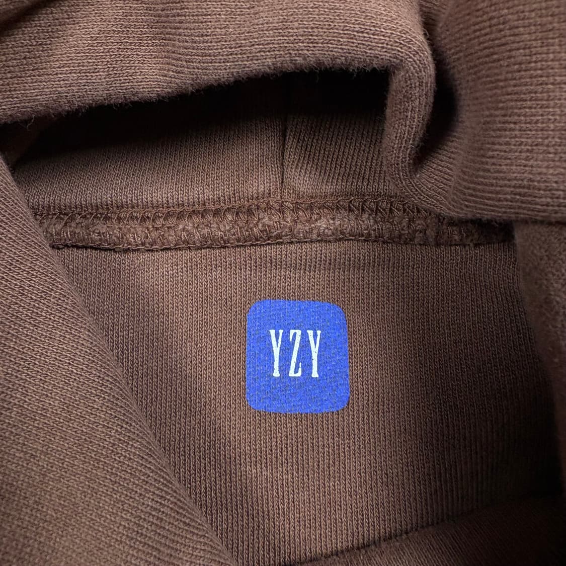 이지X갭 브라운컬러 후드티 상품이미지3