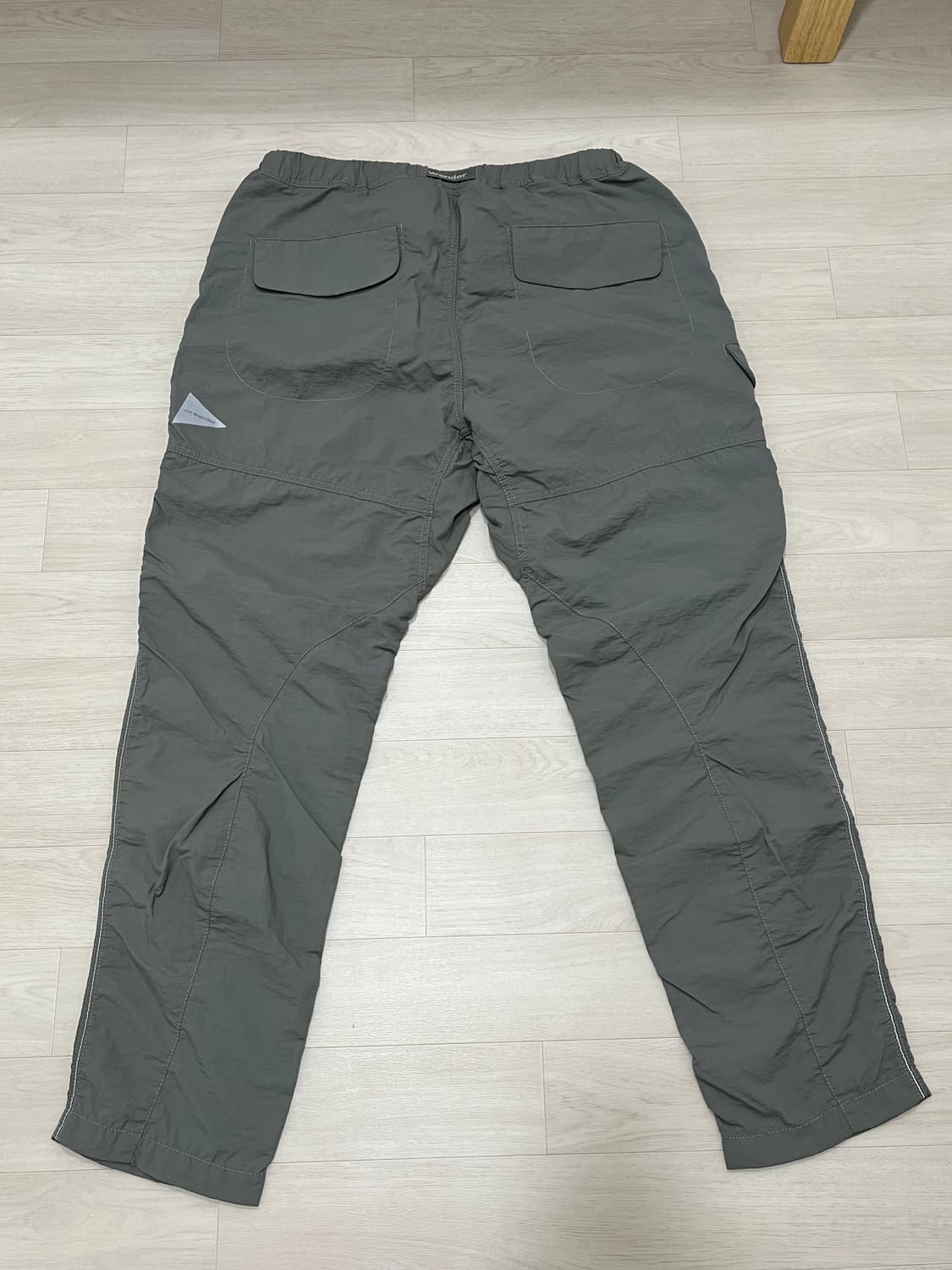 남성 XL] 앤드원더 Ny taffeta hiker pants 그레이색상 상품이미지6