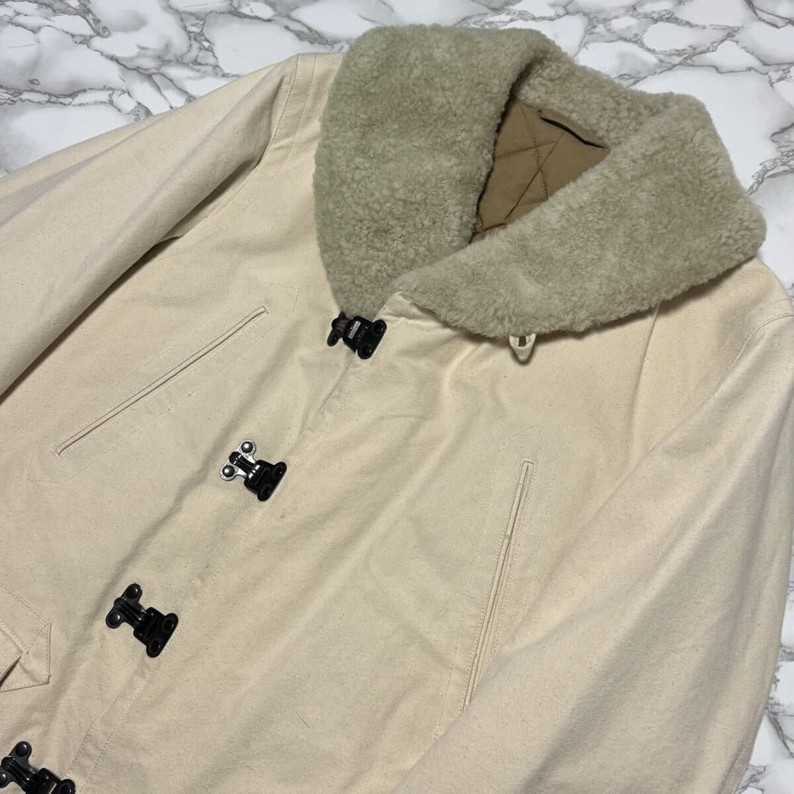 [48] 나이젤카본 양가죽 파이어맨 동키 클립 자켓 상품이미지3