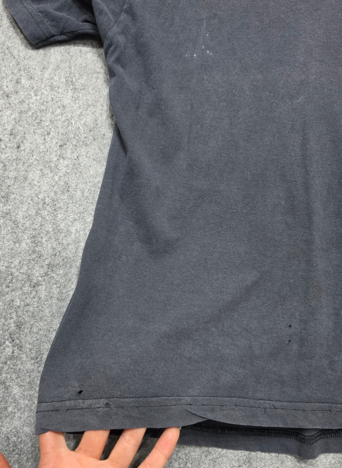 빈티지 할리 데이비슨 그래픽 페이드 그런지무드 반팔티 상품이미지7