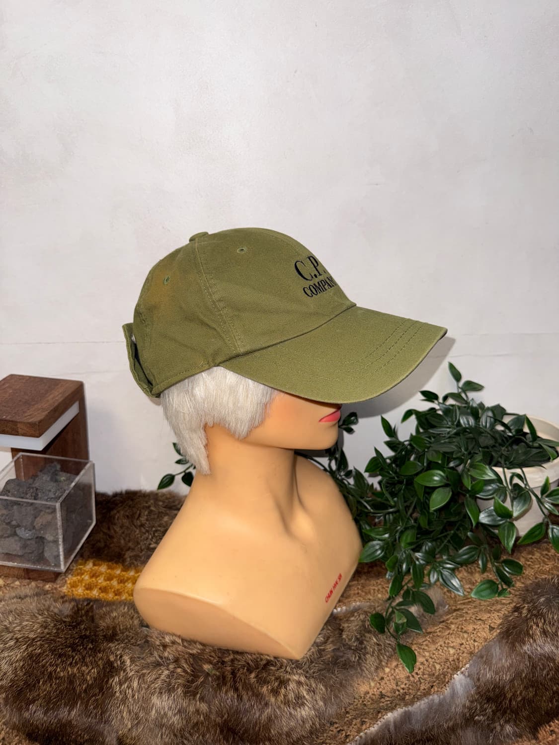 C.P. Company khaki goggle ball cap  상품이미지6