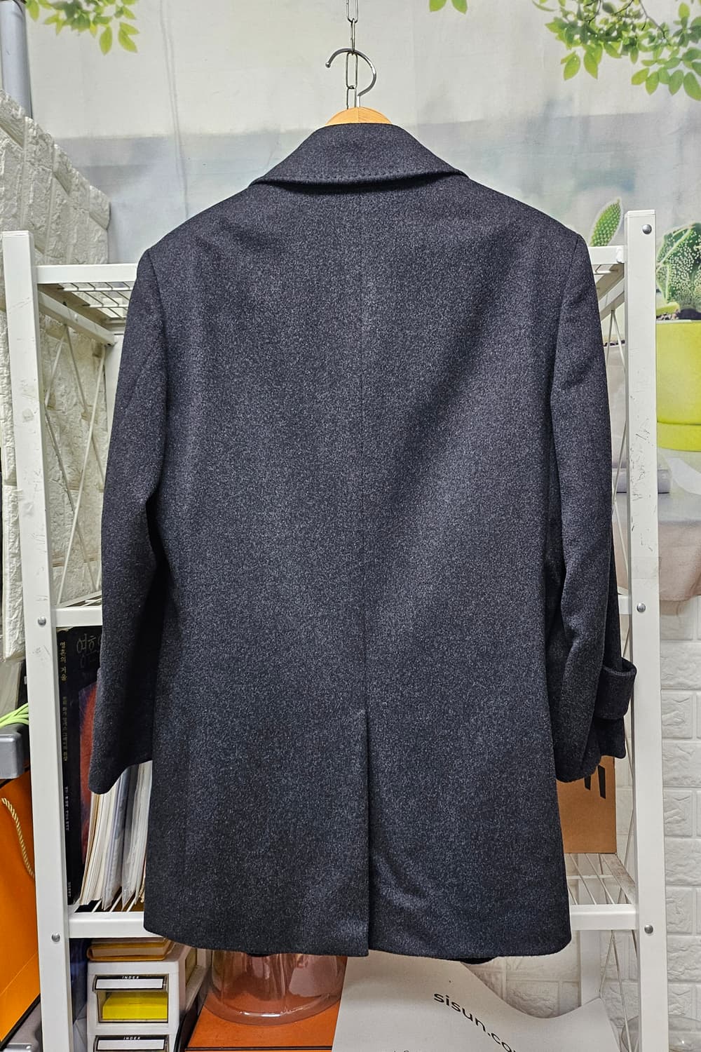 브루노파피 남성코트 95 울 캐시미어코트 반코트 심플코트 XA25 상품이미지7