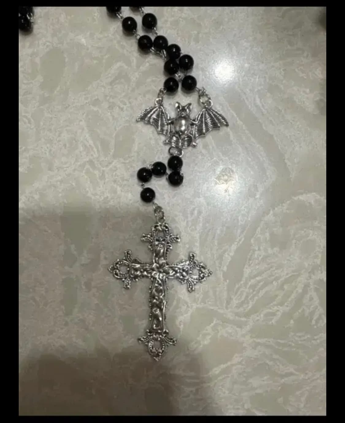 고스로리 펑크 십자가 양산형 목걸이 y2k 빈티지 상품이미지1