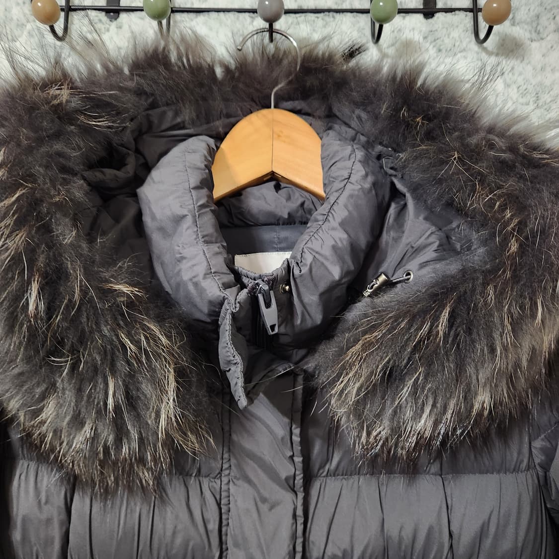 [66] VOV 보브 라쿤 모피털 오리털 패딩 H421 상품이미지2