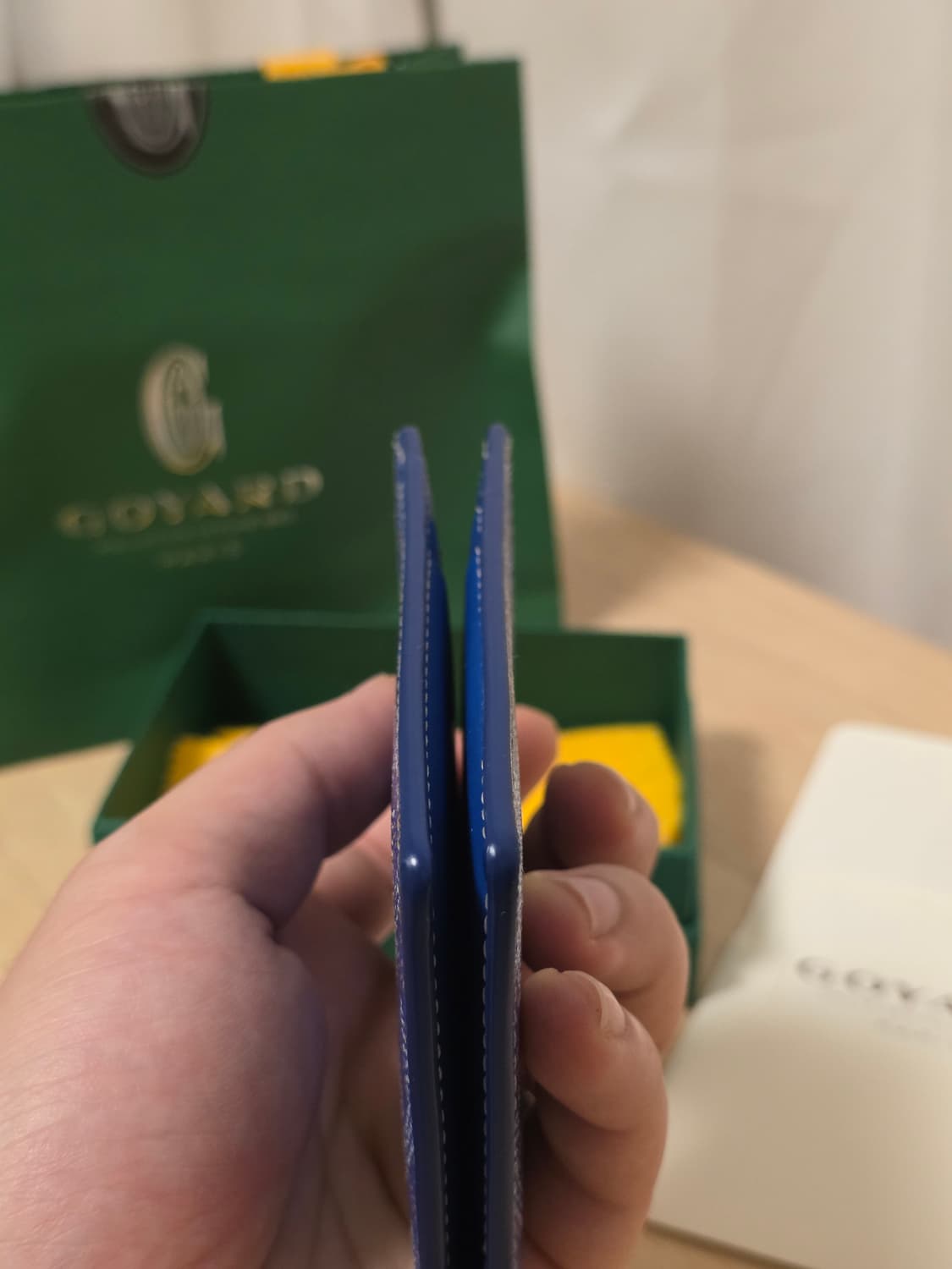 [ 풀구성 ] 고야드 생피에르 오거나이저 카드 지갑 백화점판 상품이미지7