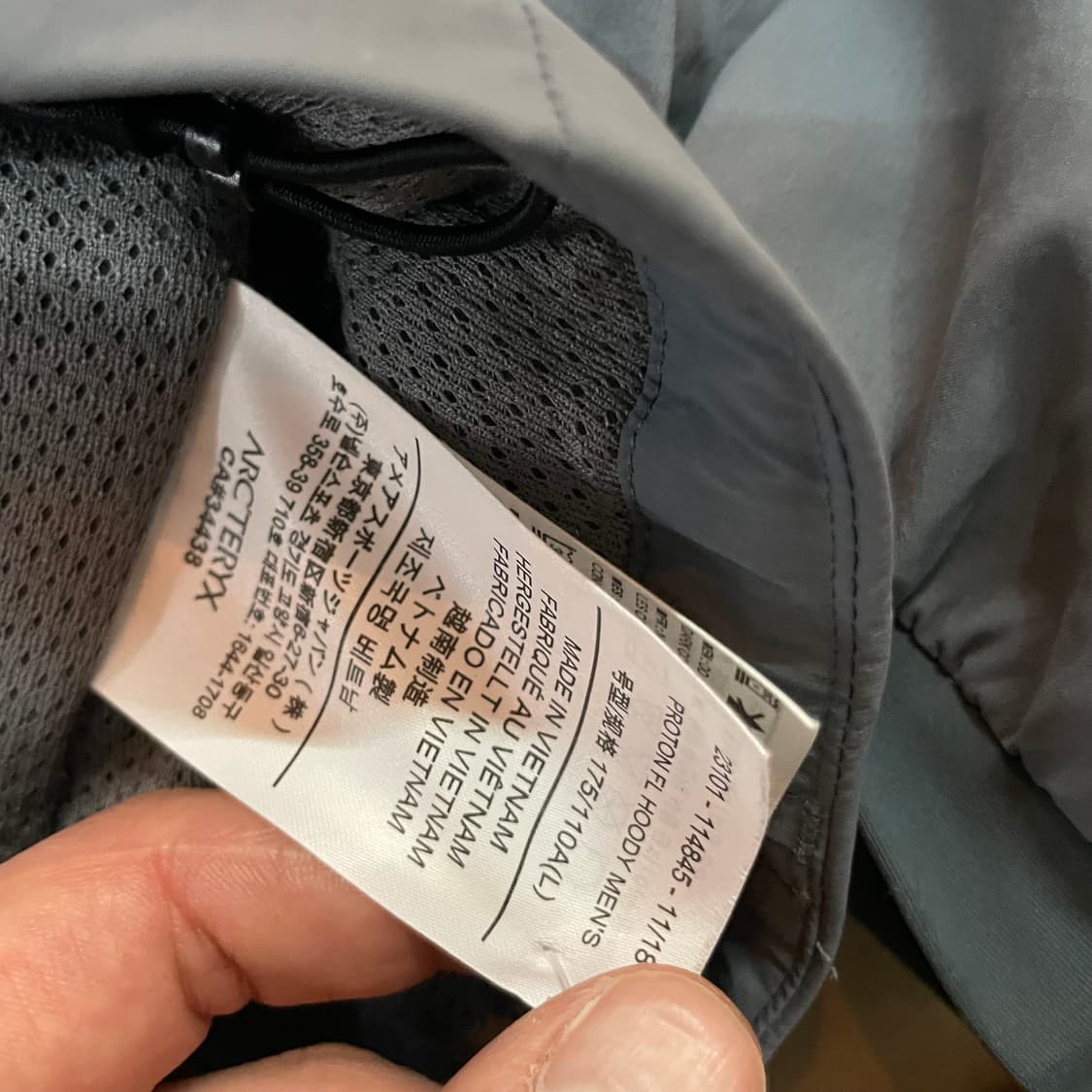 아크테릭스 프로톤FL 후디 프로테우스 L/G 상품이미지5