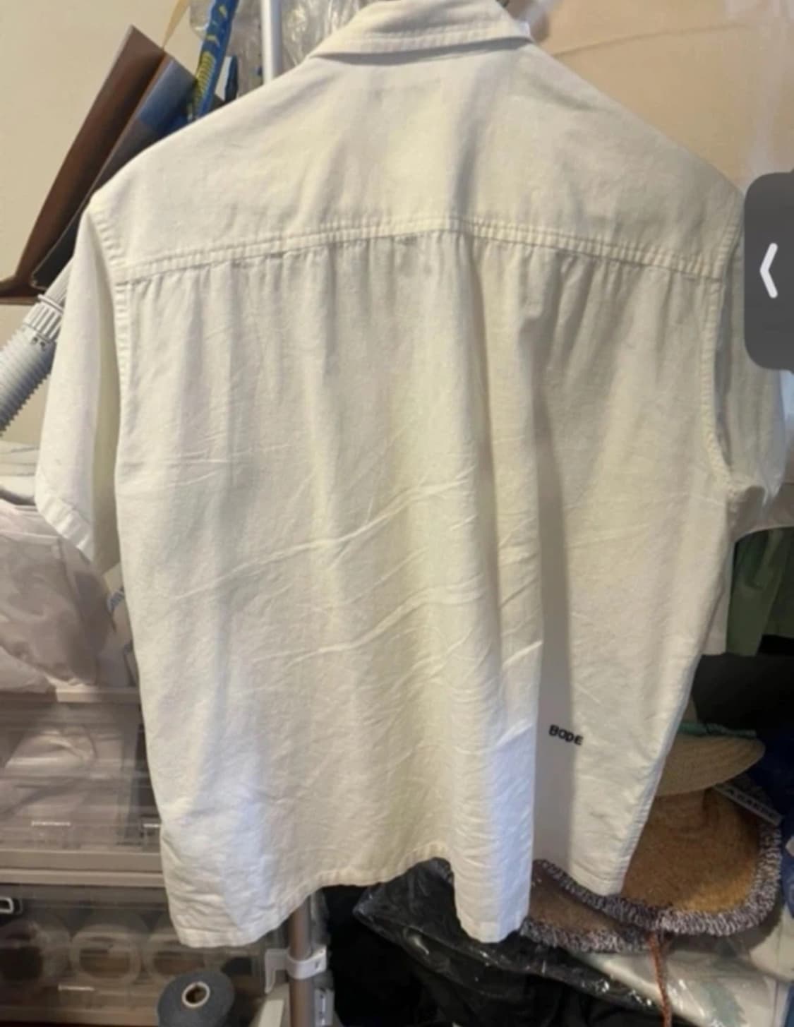 Bode 자수 반팔 셔츠 상품이미지3