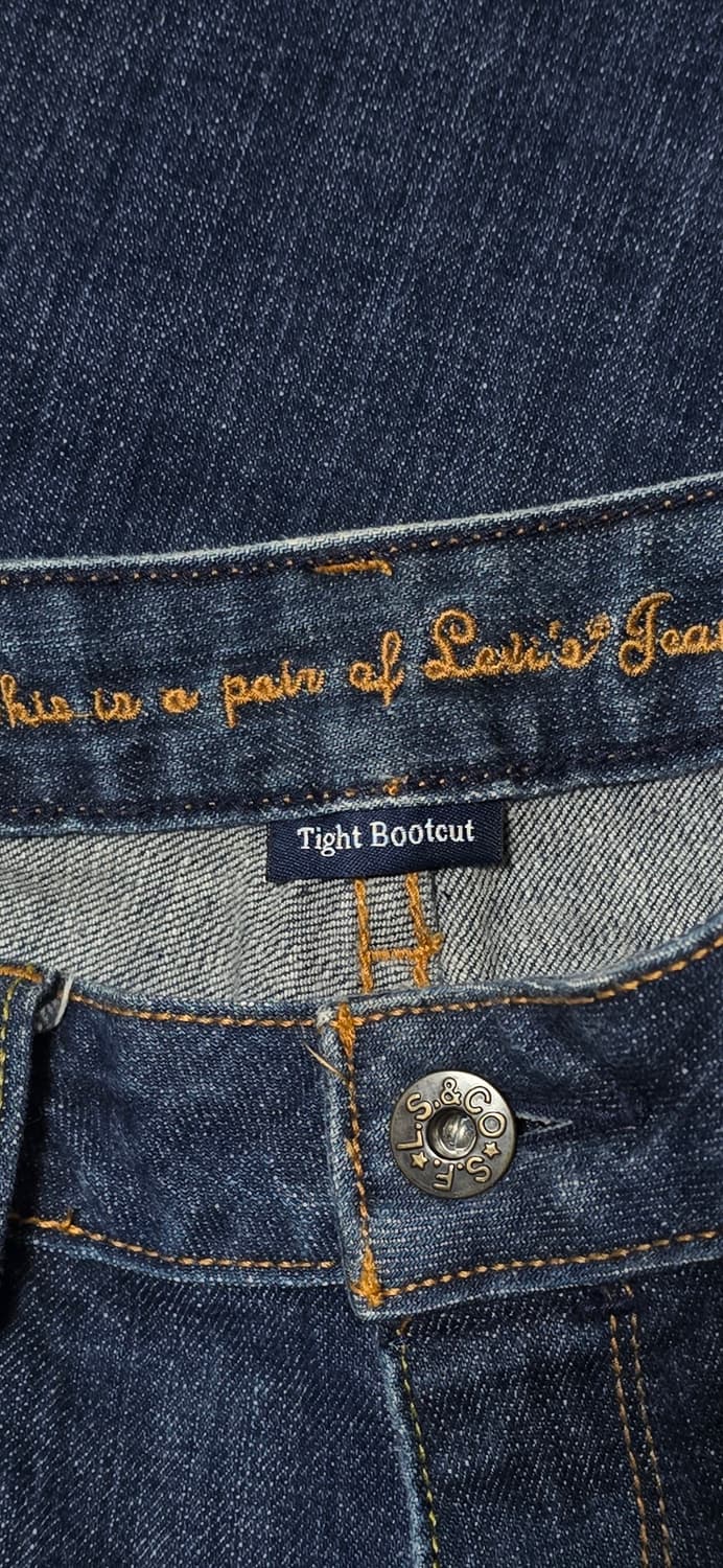 리바이스 부츠컷 청바지 W27 상품이미지3