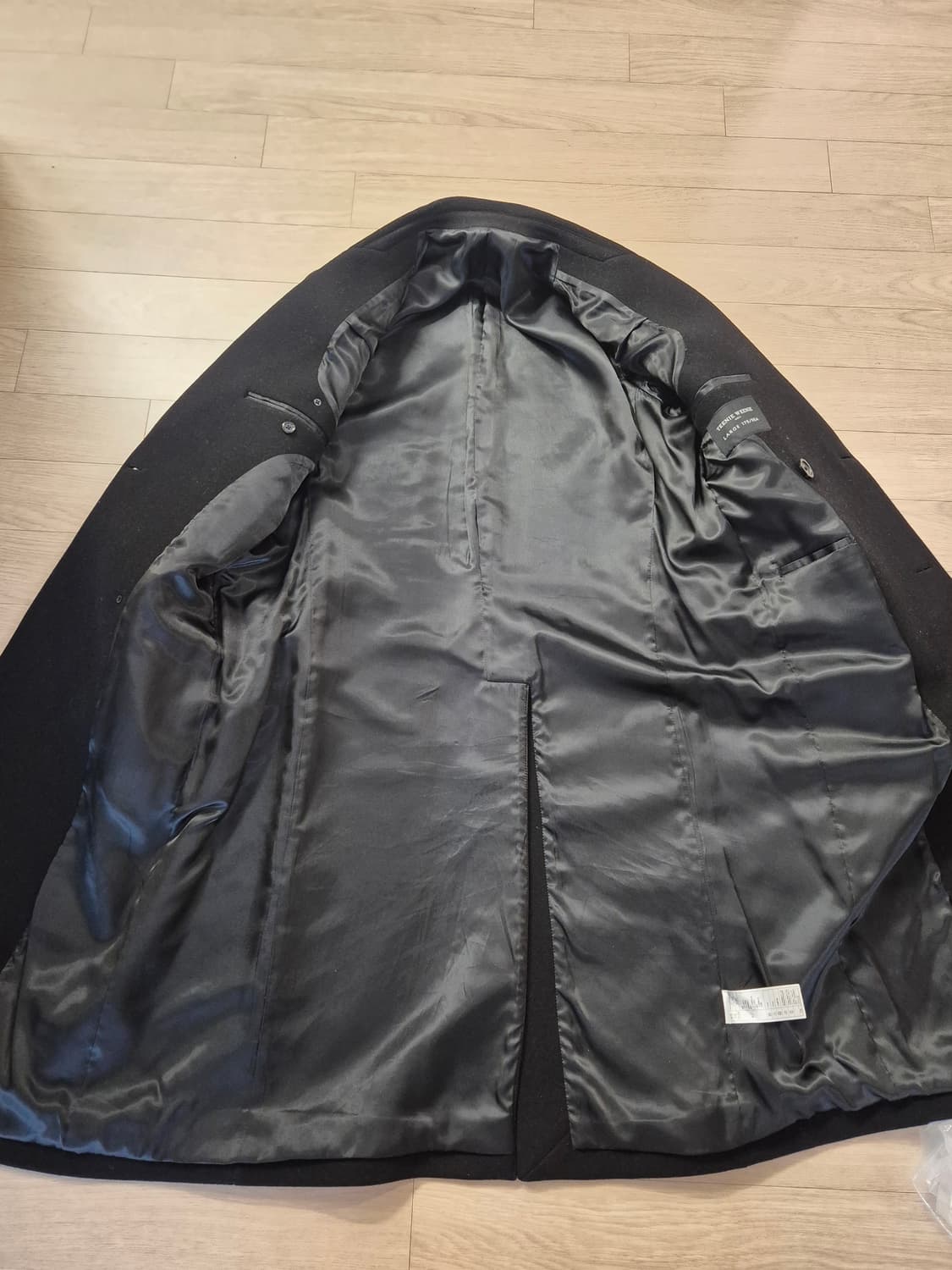 브랜드 울모직코트 더블브레스트 상품이미지5