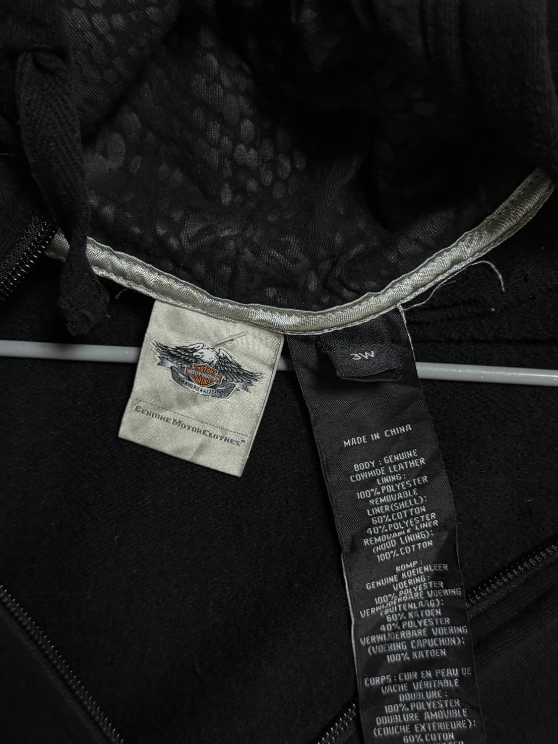 할리데이비슨 후드집업 3W 상품이미지3