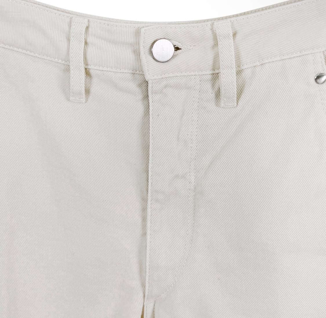 [34] 르메르 여성 파이브 포켓 트위스트 워크웨어 데님 팬츠 아이보리 상품이미지4