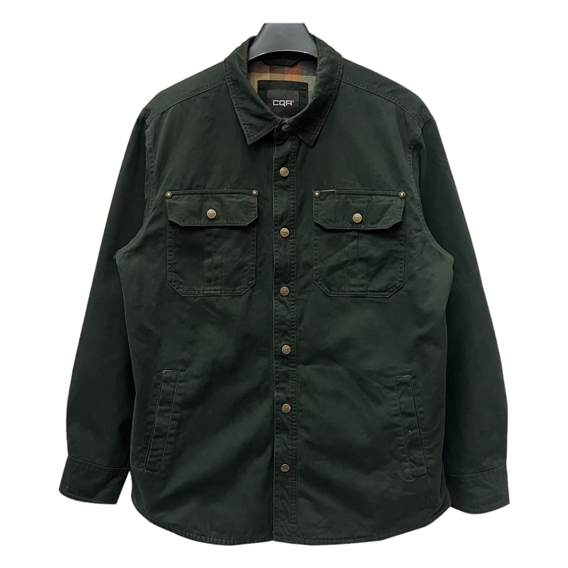 CQR 씨큐알 카키 셔츠 자켓 XL 상품이미지1