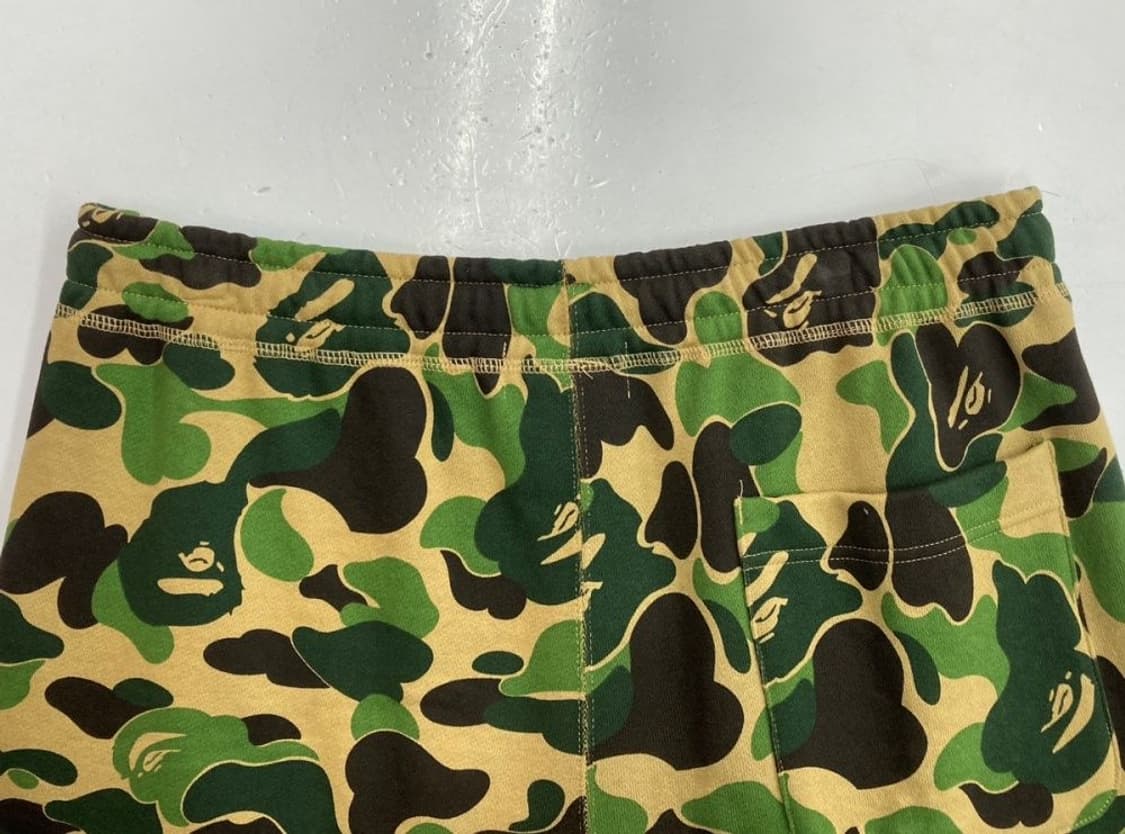 베이프 X 레디메이드 ABC 카모 이글 와이드 스웻 쇼츠 상품이미지4