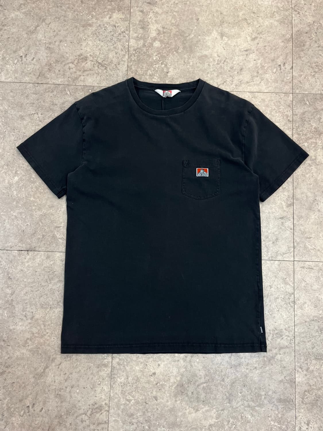 벤데이비스 포켓 반팔티 블랙 #csz4044 상품이미지4
