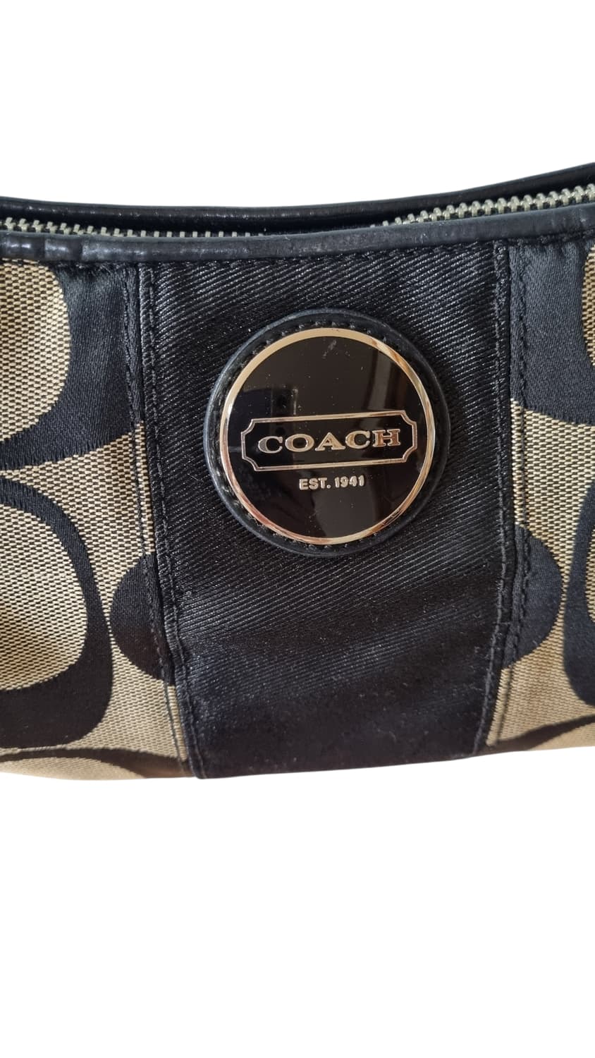 코치 시그니처 블랙 숄더백 히메 갸루 y2k 빈티지코치 올드코치 상품이미지4