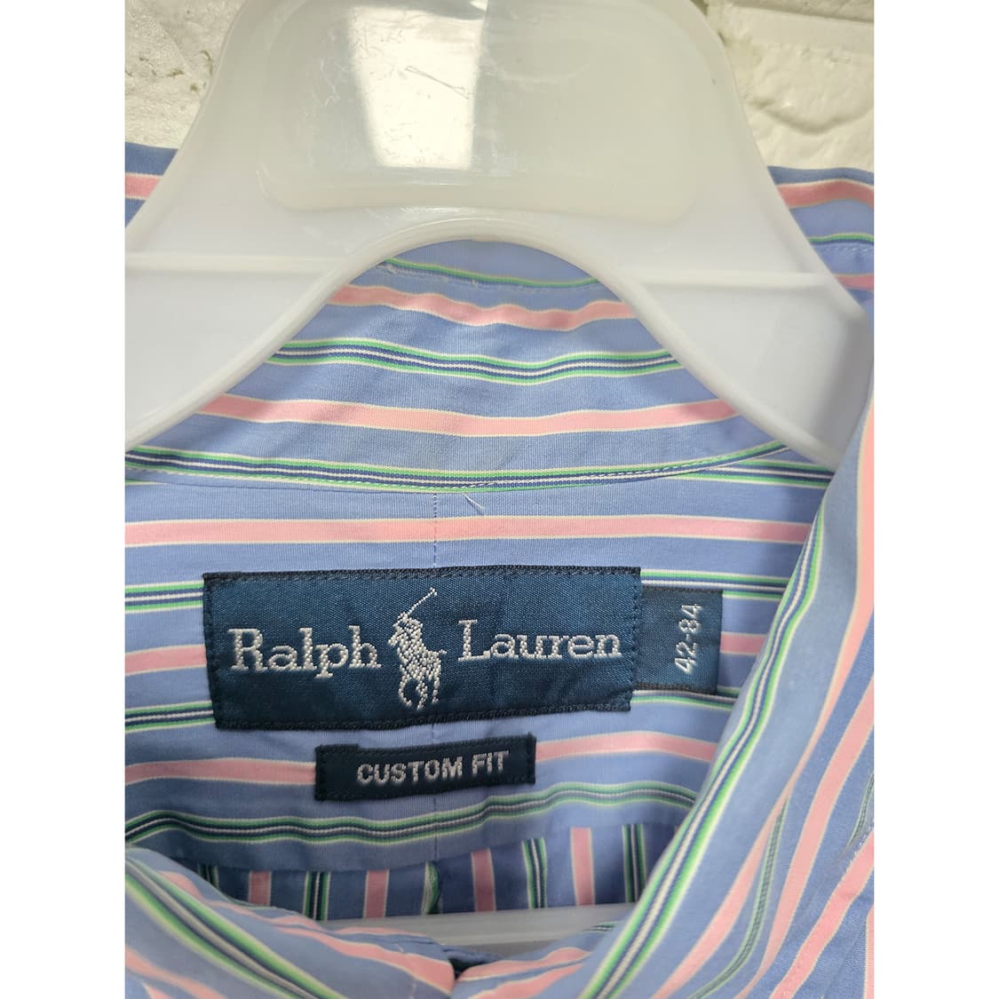 택포) 폴로랄프로렌 스트라이프 셔츠 L 상품이미지2
