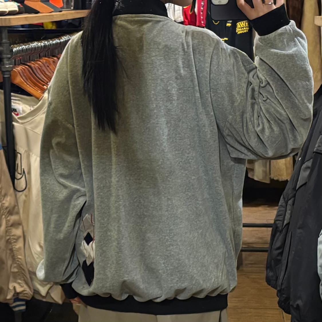 [HI] VTG 벨벳져지 그레이 상품이미지5