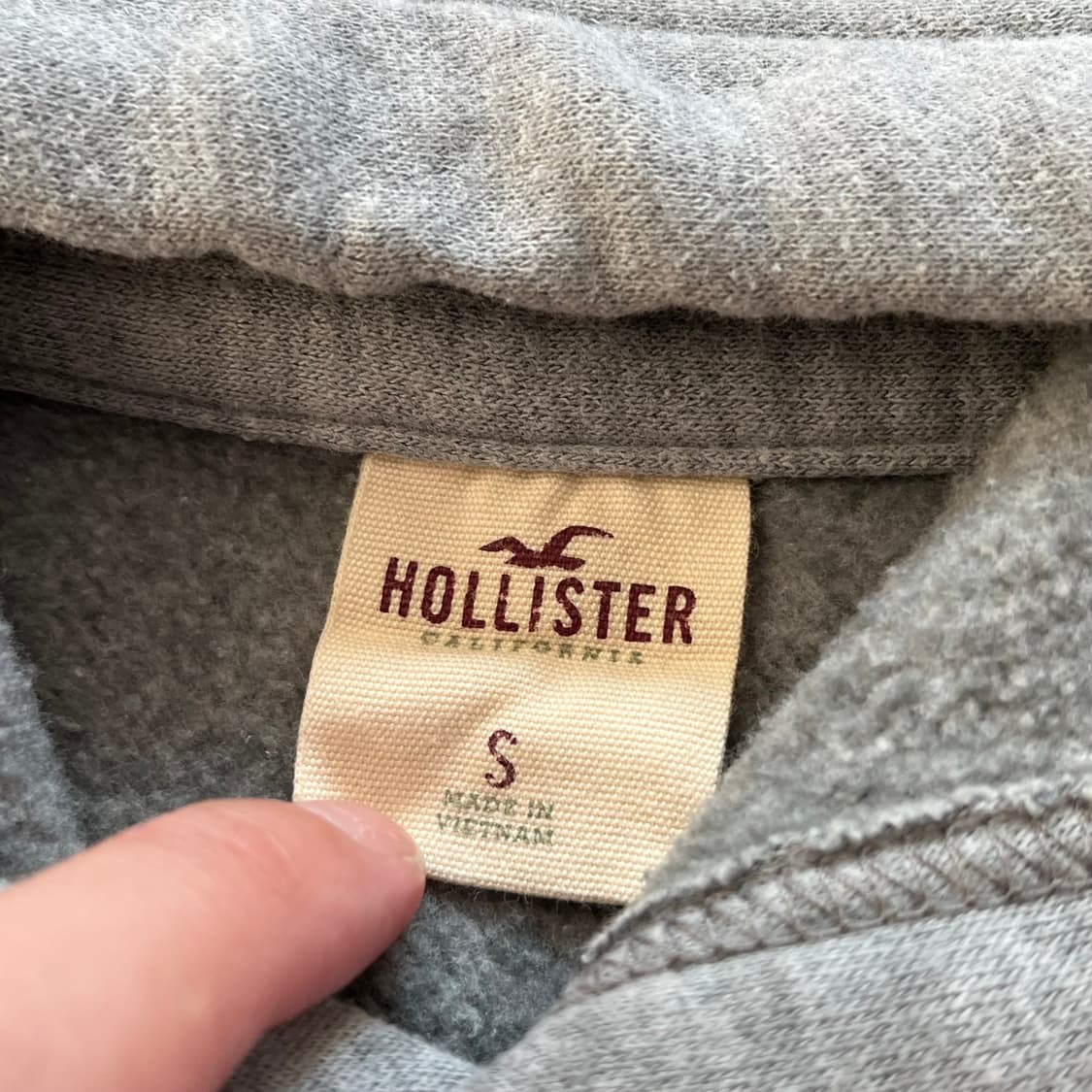 홀리스터 로고 패치 후드티 상품이미지3