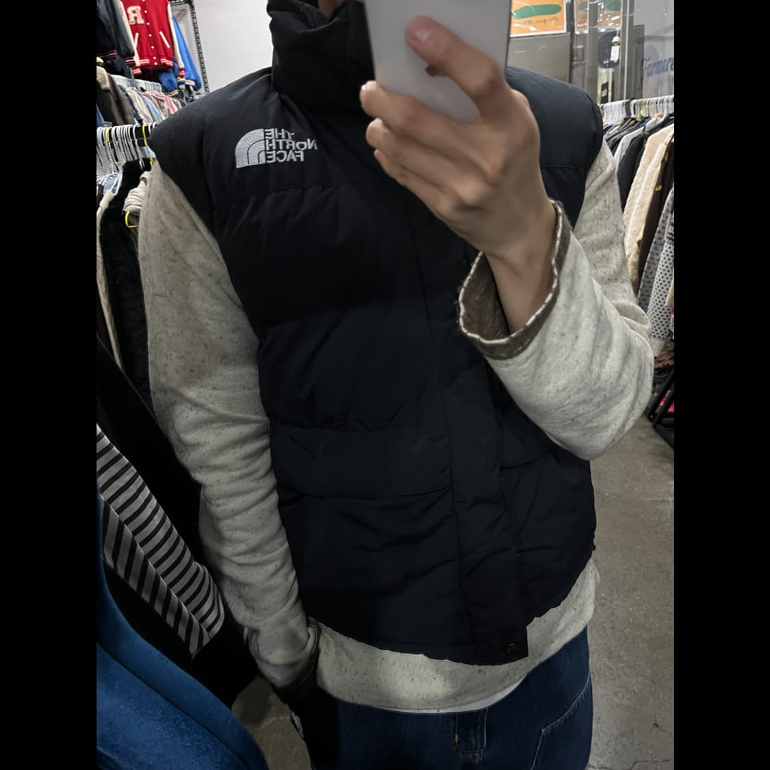 90s 노스페이스 해외판 Baffin 바핀 구스다운 패딩 베스트 조끼 상품이미지3