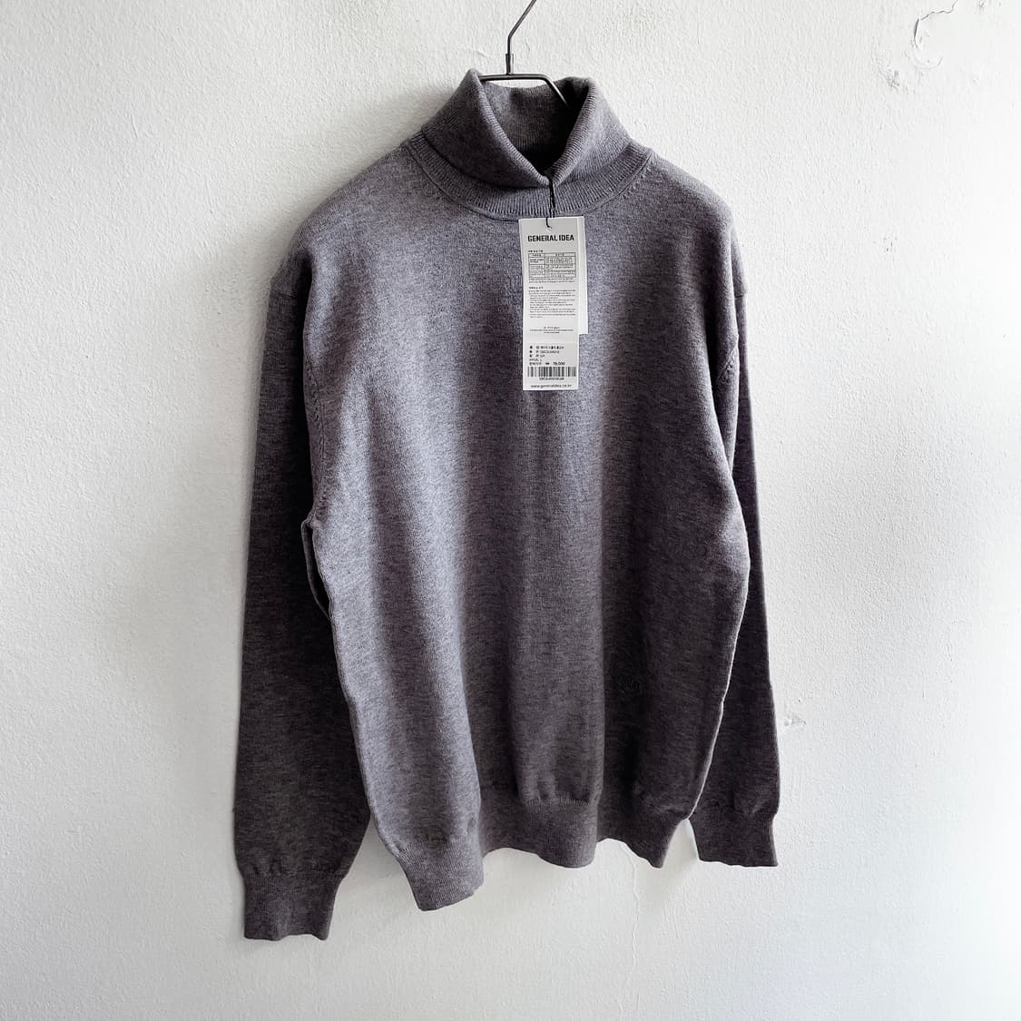 23FW 제너럴아이디어 베이직 터틀넥 풀오버 상품이미지3