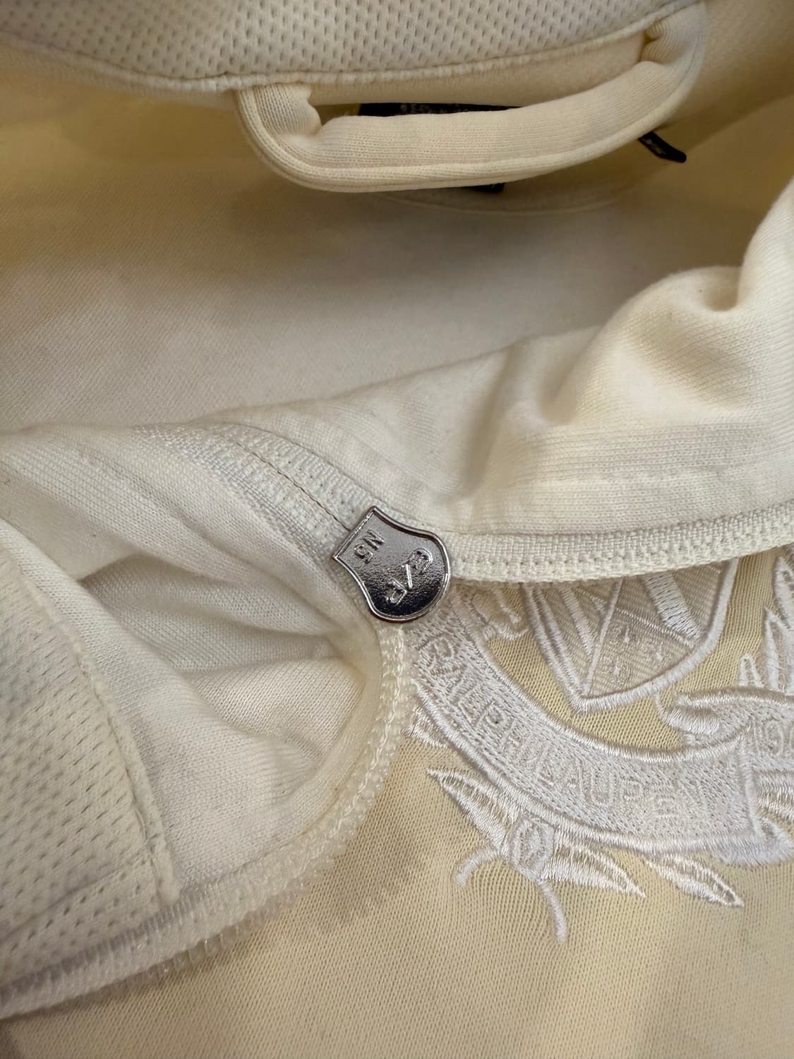 폴로 딱붙핏 치프키프 코튼 져지 아이보리 상품이미지3